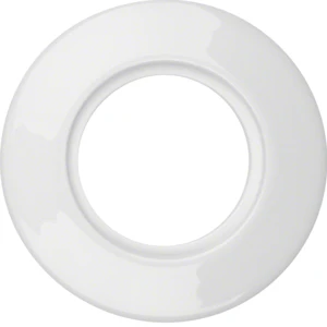 Hager 1930 Porseleinen afdekraam 1-voudig Horizontaal en verticaal Wit RAL 9010 IP20 138169