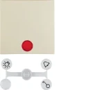 Hager berker S.1/B.3/B.7 bedieningselement aan / uit enkele wip wit RAL 1013 16218982