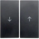 Hager berker S.1/B.3/B.7 Bedieningselement tweedelige wip antraciet RAL 7021 16251606