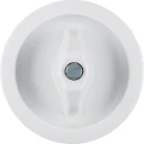 Hager berker 1930 centraalstuk met knevel aan / uit knevelgreep wit RAL 9010 1647