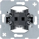 Hager berker wipschakelaar basiselement Kruisschakelaar opbouw 10AX aluminium IP20 3037