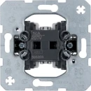 Hager berker Wipimpulsdrukker inbouw Wip Mat aluminium 503203