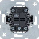 Hager berker groepen- wippenimpulsdrukker inbouw groepen drukcontact Wip Mat aluminium 503404