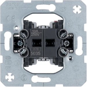 Hager berker wipimpulsdrukker inbouw serie drukcontact Wip Mat 5035