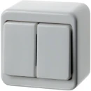 Hager berker OPBOUWSERIE wipschakelaar Serieschakelaar opbouw 10AX wit RAL 9010 IP20 61300549