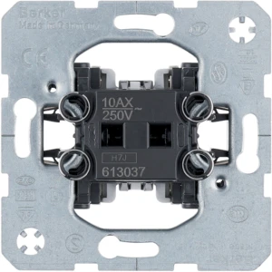 Hager berker wipschakelaar basiselementen Kruisschakelaar opbouw 10AX IP20 613037