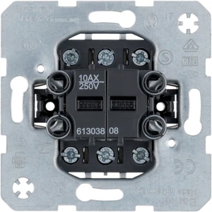 Hager berker wipschakelaar Wissel-/wisselschakelaar opbouw 10AX wit IP20 61303808