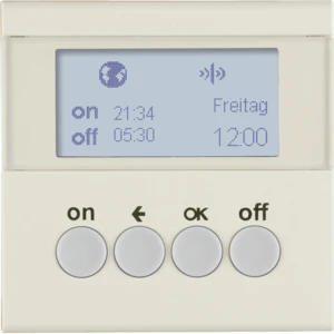 Berker Berker.Net KNX-RF tijdschakelklok S/B wit