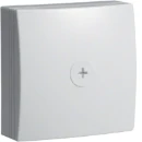 Hager aftakdoos voor goot 75x75mm wit RAL 9016 IP40 ATA707599016