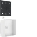 Hager aftakdoos voor goot 115x115mm wit RAL 9016 IP40 ATA711599016