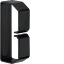 Hager Tehalit BA6 kabelhouder zwart 80x40mm B400803