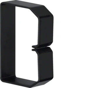 Hager Tehalit BA6 kabelhouder zwart 80x60mm B600803