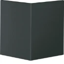 Hager Tehalit BR65 deksel hoek wandgoot 80mm PVC antraciet RAL 9011 BR0802A9011