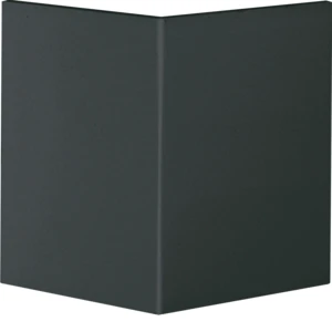 Hager Tehalit BR65 deksel hoek wandgoot 80mm PVC antraciet RAL 9011 BR0802A9011