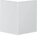 Hager Tehalit BR65 deksel hoek wandgoot 80mm PVC wit RAL 9016 BR0802A9016