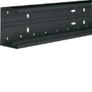 Hager Tehalit BR65 Bodemprofiel 2000x100x68mm PVC zwart RAL 9011 BR6510019011