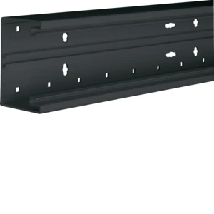 Hager Tehalit BR65 Bodemprofiel 2000x100x68mm PVC zwart RAL 9011 BR6510019011