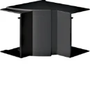 Hager Tehalit BR65 binnenhoek variabel wandgoot 68x100mm zwart RAL 9011 BR651004H9011