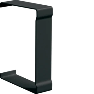 Hager Tehalit BR65 Afdekprofiel Afdekstrip romp wandgoot + deksel 68x100mm antraciet RAL 9011 BR6510079011