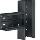 Hager Tehalit BR65 t-stuk wandgoot 67x68mm antraciet RAL 9011 BR6510089011