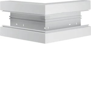 Hager Tehalit BR65 buitenhoek wandgoot 68x170mm PVC wit RAL 9016 BR6517039016