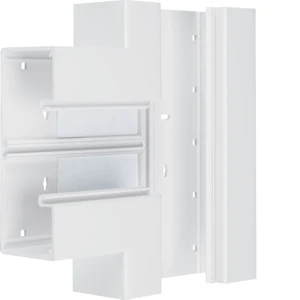 Hager Tehalit BR65 t-stuk wandgoot 0x68mm wit RAL 9016 BR6517089016