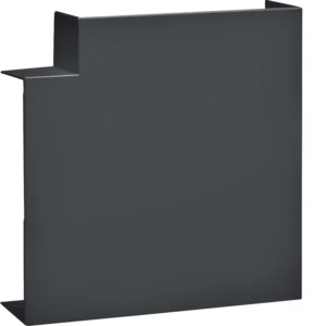 Hager Tehalit BR65 vlakke hoek wandgoot 210x68mm Halogeenvrij Kunststof zwart RAL 9011 BR652105DH9011