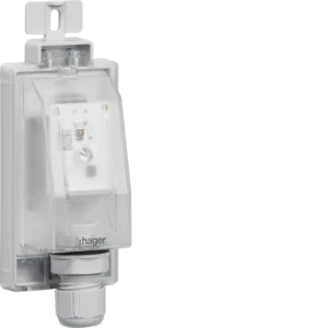 Hager EEN Opbouwsensor voor schemerschakelaar EEN10x Lichtsensor 48x32x41,3mm