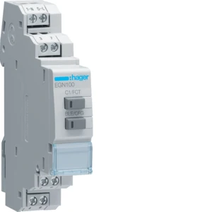 Hager programmaklok digitaal multifunctioneel DIN-rail 230 - 240V 1 kanaal 10A AC EGN100