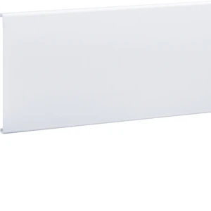 Hager deksel leidingkanaal 2000x130mm PVC onbehandeld wit RAL 9016 FB13029016