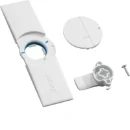 Hager Univers FZ Deur kast/lessenaar H165mm B40mm D5mm Kunststof Wit