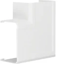 Hager Tehalit BRN vlakke hoek wandgoot 110x67mm PVC wit RAL 9010 G12059010