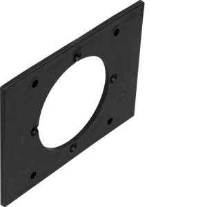 Hager Electraplan afdekplaat voor cee in gbz zwart GBZWC9005