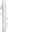 Hager Tehalit Ecoline afdekraamtussenstuk wandgoot 80mm Kunststof wit RAL 9010 Halogeenvrij GV0809010