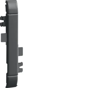 Hager Tehalit Ecoline afdekraamtussenstuk wandgoot 80mm Kunststof antraciet RAL 9011 Halogeenvrij GV0809011