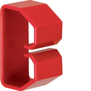 Hager Tehalit HNG draadhouder voor kanaal rood 50x37mm Halogeenvrij HN370503