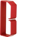 Hager Tehalit HNG draadhouder voor kanaal rood 100x50mm Halogeenvrij HN501003