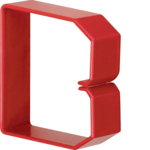 Hager Tehalit HNG draadhouder voor kanaal rood 75x75mm Halogeenvrij HN750753