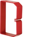 Hager Tehalit HNG draadhouder voor kanaal rood 100x75mm Halogeenvrij HN751003