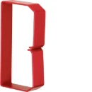 Hager Tehalit HNG draadhouder voor kanaal rood 125x75mm Halogeenvrij HN751253