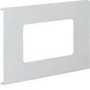 Hager Tehalit FB afdekplaat wandgoot Apparaten met centraalplaat 2-voudig 150mm PVC grijs RAL 7035 L91527035