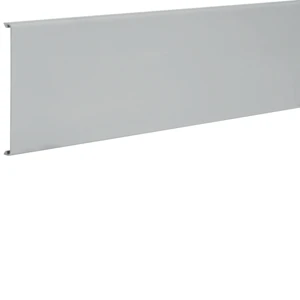 Hager Tehalit LF deksel leidingkanaal 2000x90mm PVC onbehandeld grijs RAL 7030 LF9027030