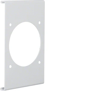 Hager Tehalit FB afdekplaat wandgoot CEE enkelvoudig 150mm PVC grijs RAL 7035 R86837035