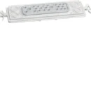 Hager Vega Invoerstuk + flens wit RAL 9010 VZ003VB