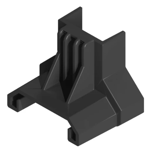 Clickfit Evo Eindklem staaldak zwart