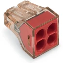 Wago Lasklem 4v 4mm² rood