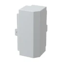 GGK LFG Buitenhoekstuk 90x60mm RAL 9010 11858G