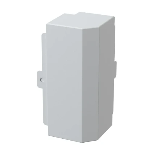 GGK LFG Buitenhoekstuk 90x60mm RAL 9010 11858G