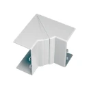 GGK binnenhoek verstelbaar wandgoot 62x130mm RAL 9010 18305G