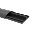 GGK ABK Vloerkanaal 2 kanalen 2000x50mm kunststof Zwart RAL 9005 6680G